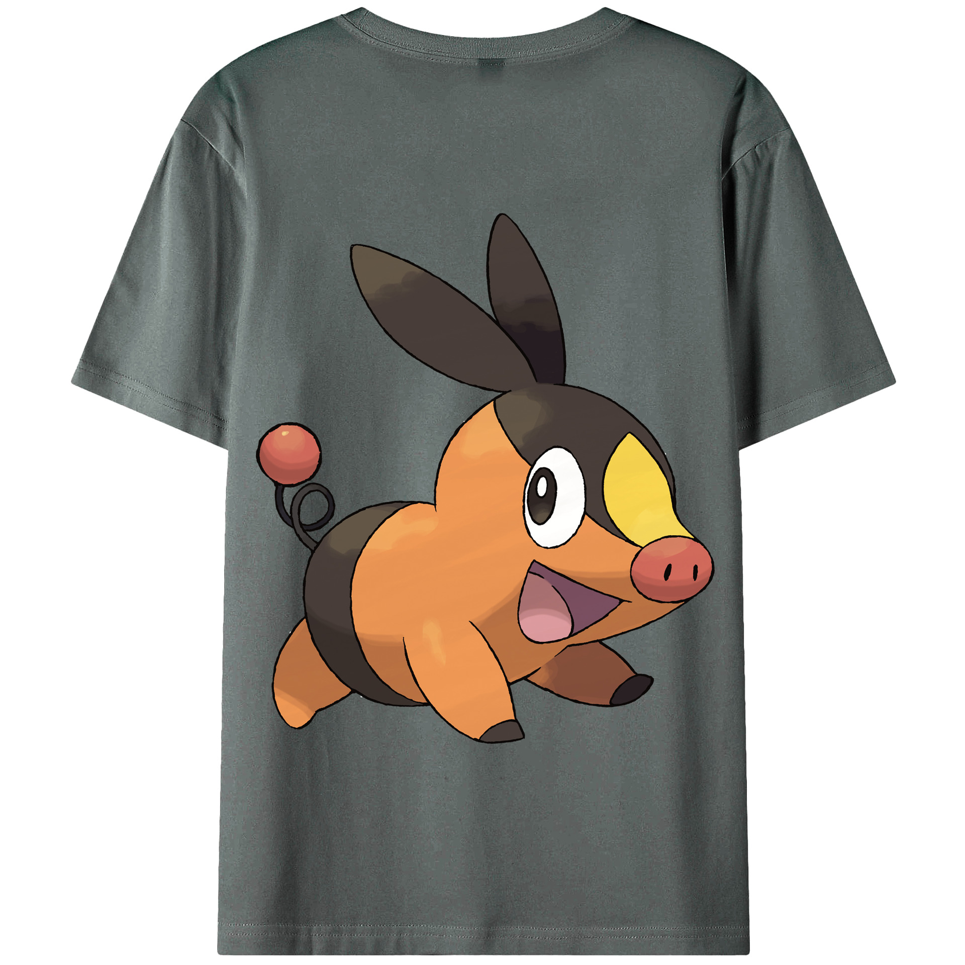 （画像用） ポケットモンスター Pokémon 綿100％半袖Tシャツ（背面プリント）
